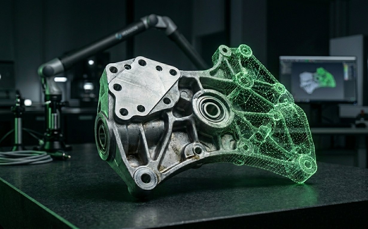 Reverse Engineering – vom Bauteil zum CAD-Modell